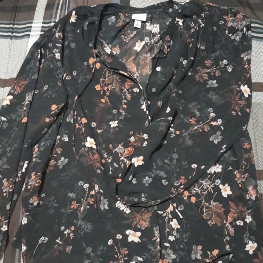 Women's floral blouse